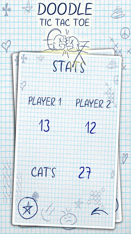 Doodle Tic Tac Toe:Head 2 Head