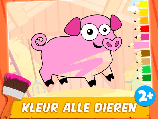 App voor peuters: Boerderij 2+ iPad app afbeelding 1