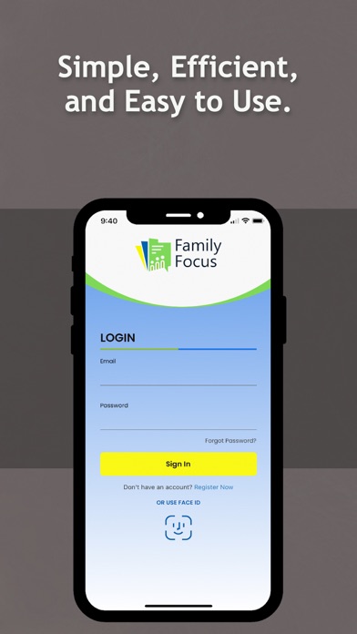 Family Focus App Screenshot