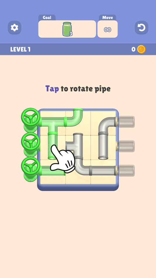 #2. Pipe Twist 3D (iOS) 来自: Brew Games