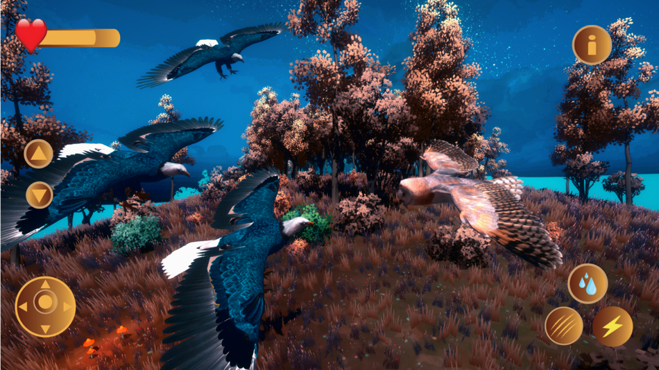 #4. Eagle Simulator 3D Falcon Bird (iOS) Bởi: Muneeb Faisal