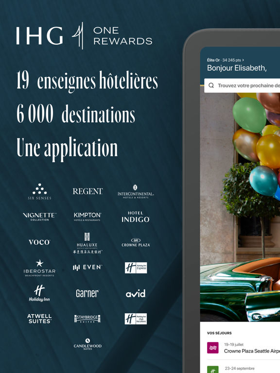 Screenshot #4 pour Hôtels IHG & Récompenses