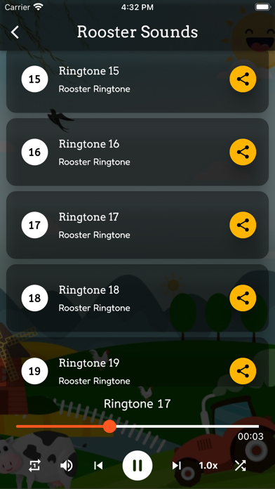 Rooster Sound Screenshot