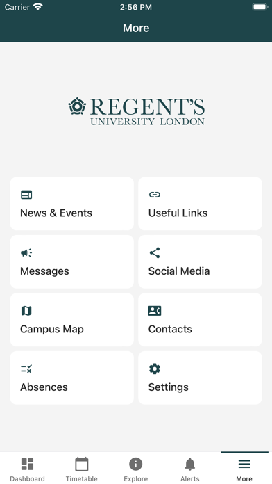 Regent's University London Screenshot