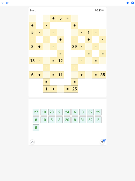 Screenshot #5 pour Cross Math - Math Puzzle Games