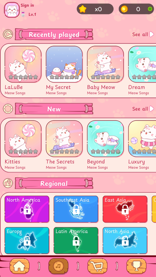 #6. Cats Tiles (iOS) 由: SENSOR NOTES JOINT STOCK COMPANY