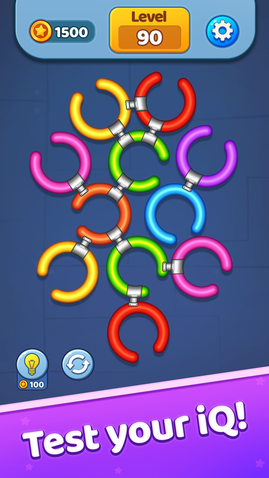 #3. Rotate Rings - Circle Puzzle (iOS) Bởi: Mrudul Babariya