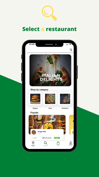 Dropmeals Screenshot