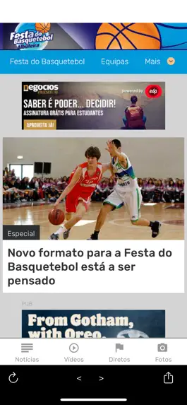 Game screenshot Festa do Basquetebol mod apk