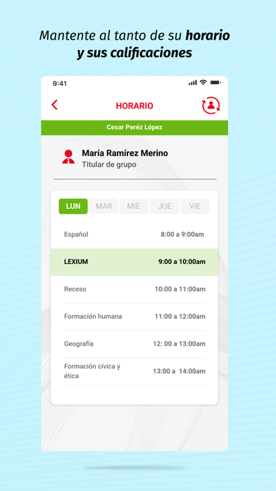 UPAEP Colegios Screenshot