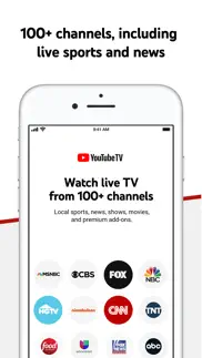 youtube tv iphone screenshot 2