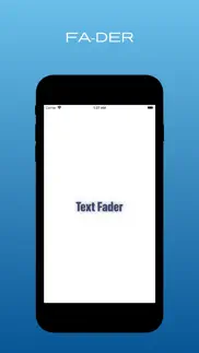 How to cancel & delete text fader 3