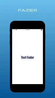 Text Fader iphone bilder 0