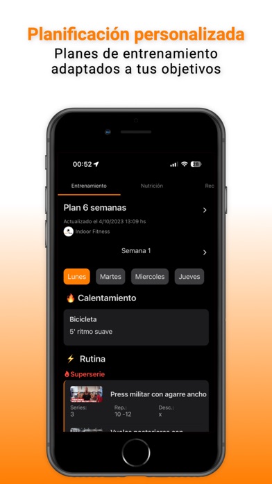 Indoor Fitness Screenshot