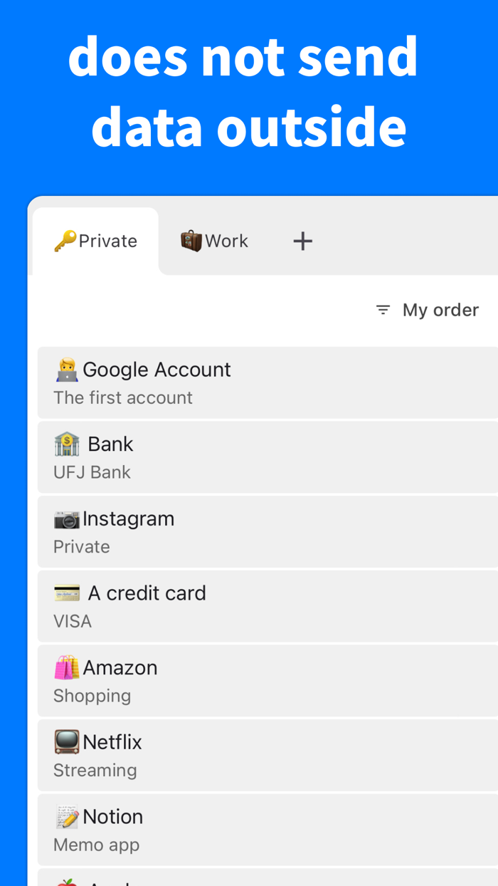 Password Manager - Sicher