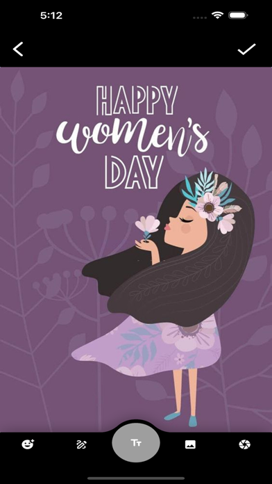 Happy Women's Day Frames Cardのおすすめ画像6