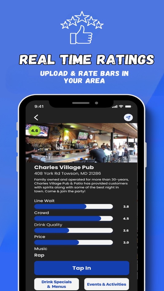 #4. Tap In: Bar Scene (iOS) 由: Let's Tap In LLC