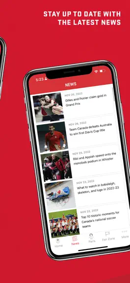 Game screenshot Team Canada Olympic App hack