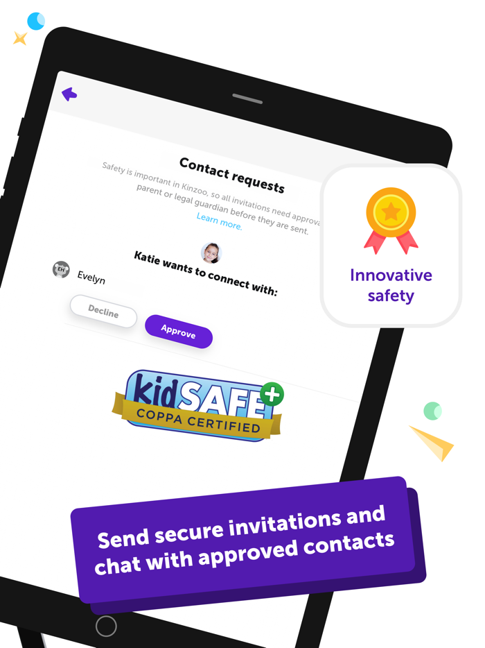 Kinzoo Fun All-Ages Messenger