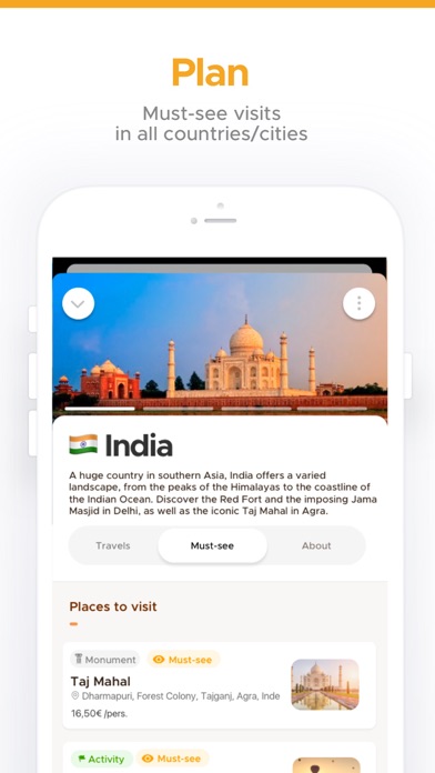 Globter — Your travel ideas Screenshot