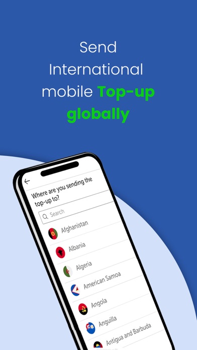 International Mobile Recharge Screenshot