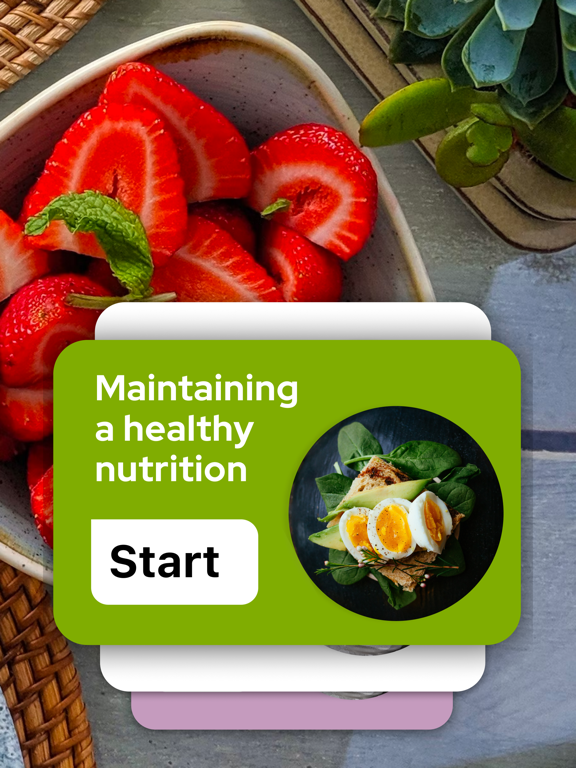 Diet: Weight loss Healthy food iPad screenshot 3 - Health & Fitness app