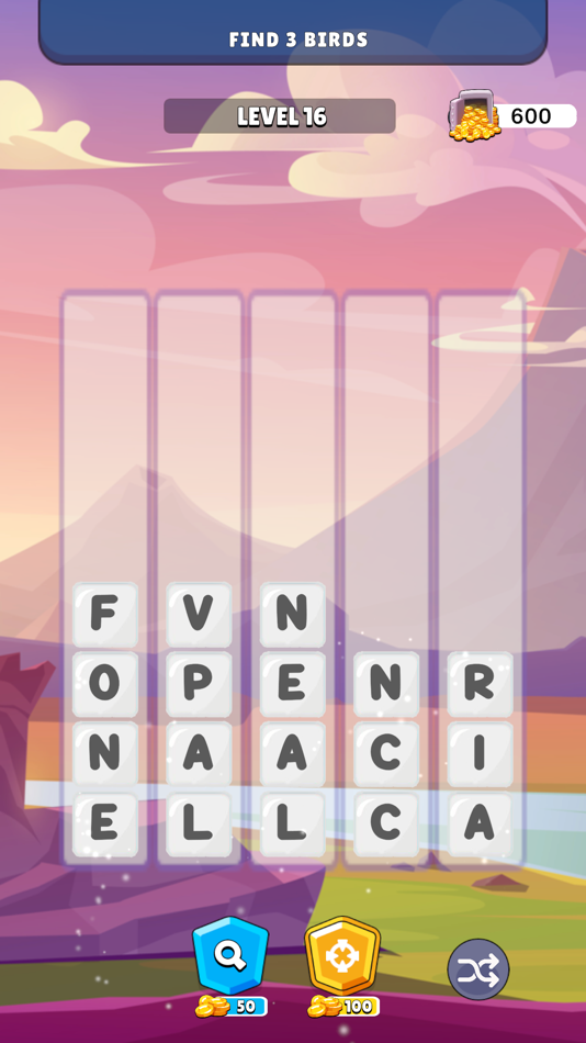 #2. Sort The Letters (iOS) Podle: VACUUMGAMES BILISIM TEKNOLOJILERI ANONIM SIRKETI