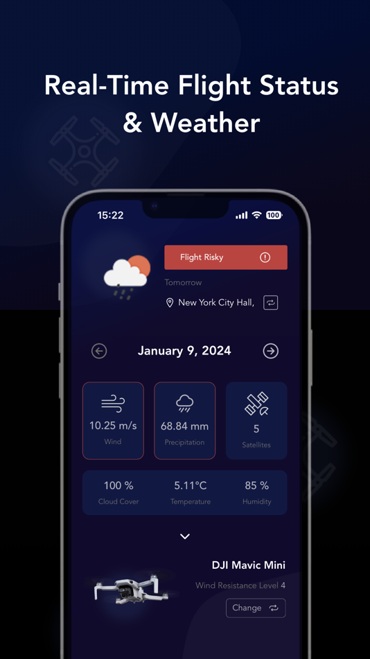#1. Flyim - Drone Weather Guide (iOS) 由: Cropim