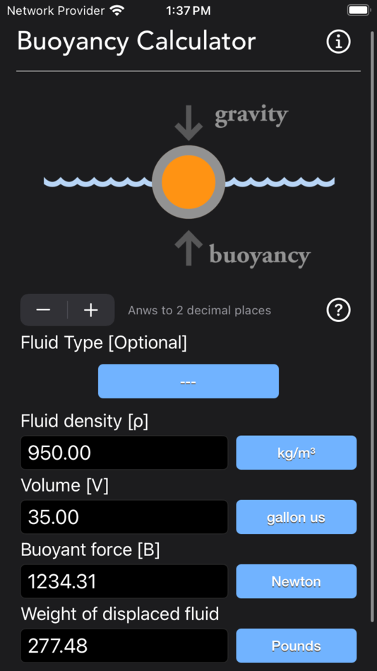#10. Buoyancy Calculator (iOS) 由: Nitrio