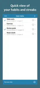 Simple Habits - Habit Tracker screenshot #1 for iPhone