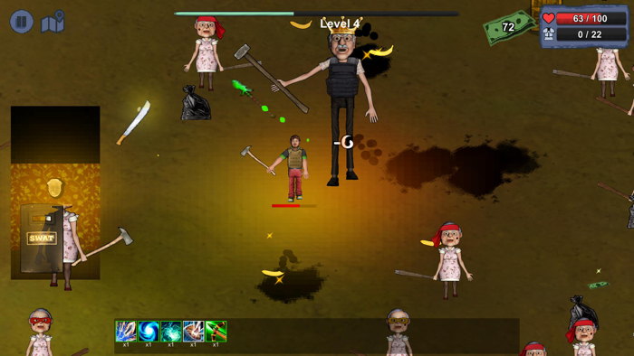 Granny Monsters vs Friends