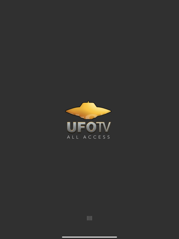 UFOTV All Access iPad screenshot 1 - Entertainment app