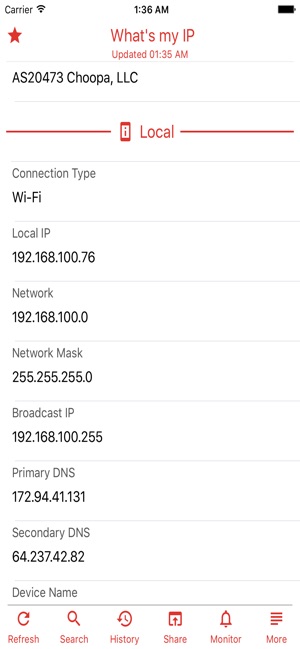 IP Utility: Track & Share IP Address on the App Store