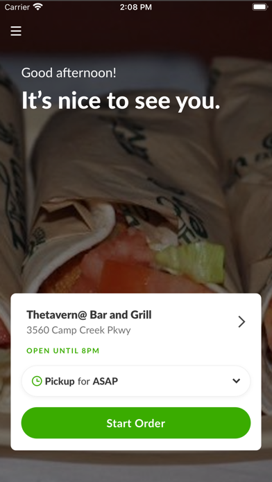Thetavern@ Bar and Grill Screenshot