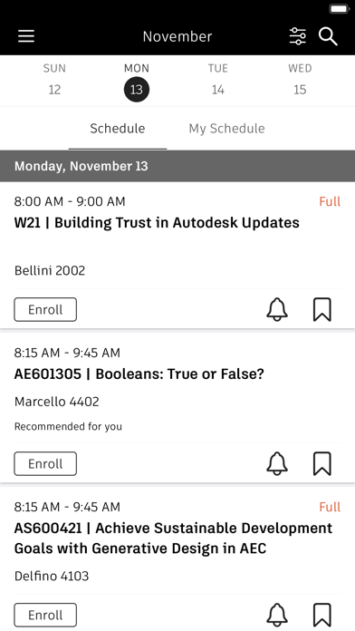 Autodesk | Events Screenshot
