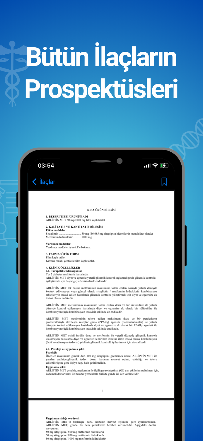 İlaçlar and Prospektüsler