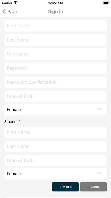 Dance Studio Manager Screenshot