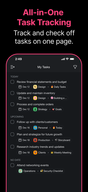 ‎Taskade - AI Productivity Screenshot