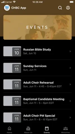 Game screenshot CHBC Church App hack