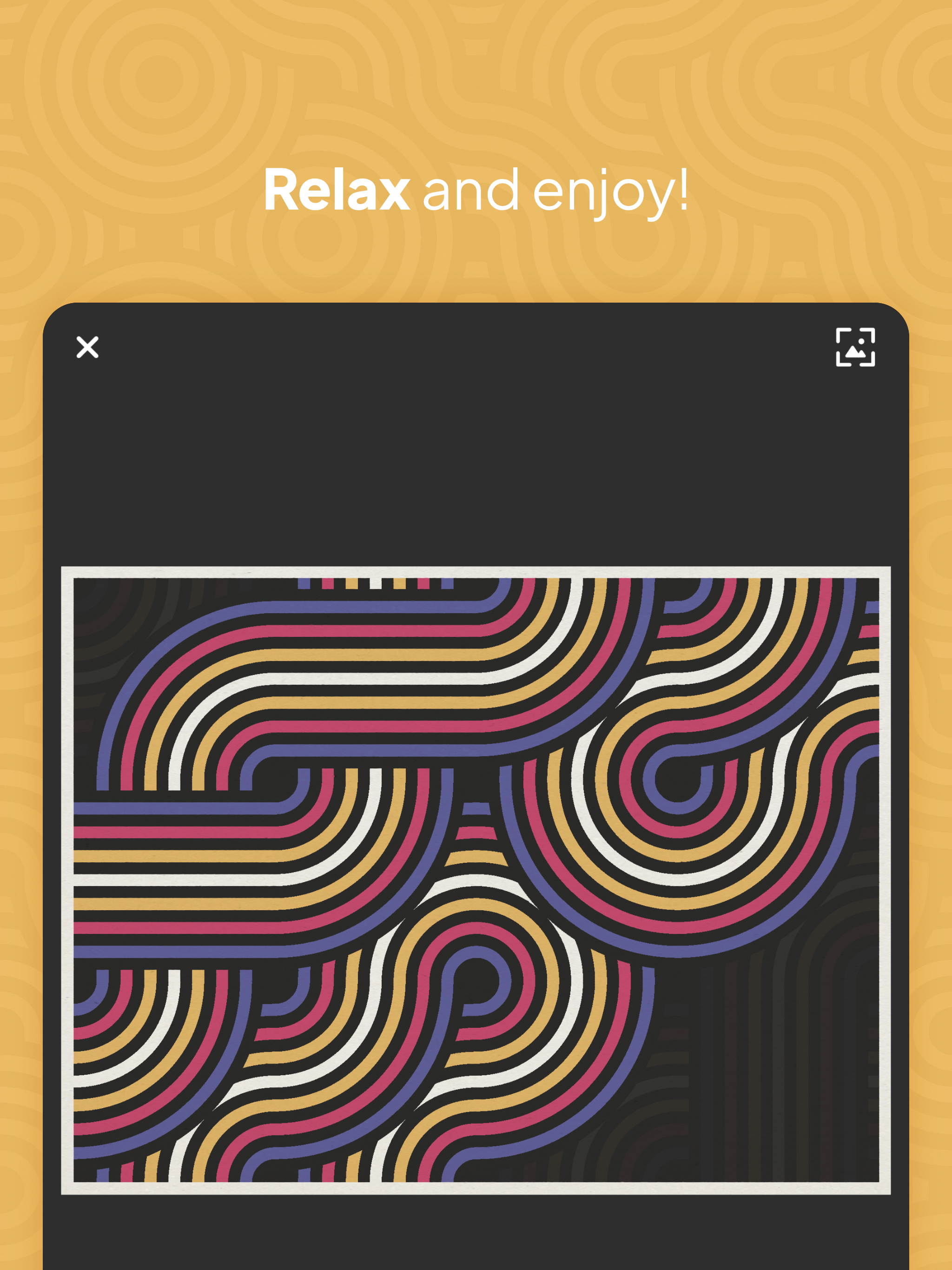 Linia Stripes: Relax & Collect