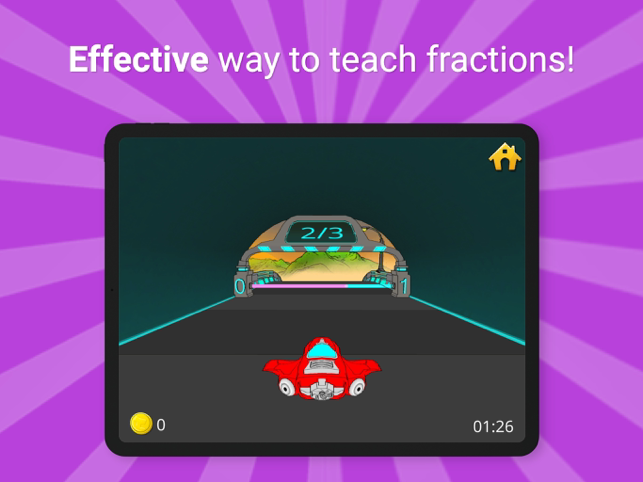 ‎Teachley Fractions Boost Screenshot