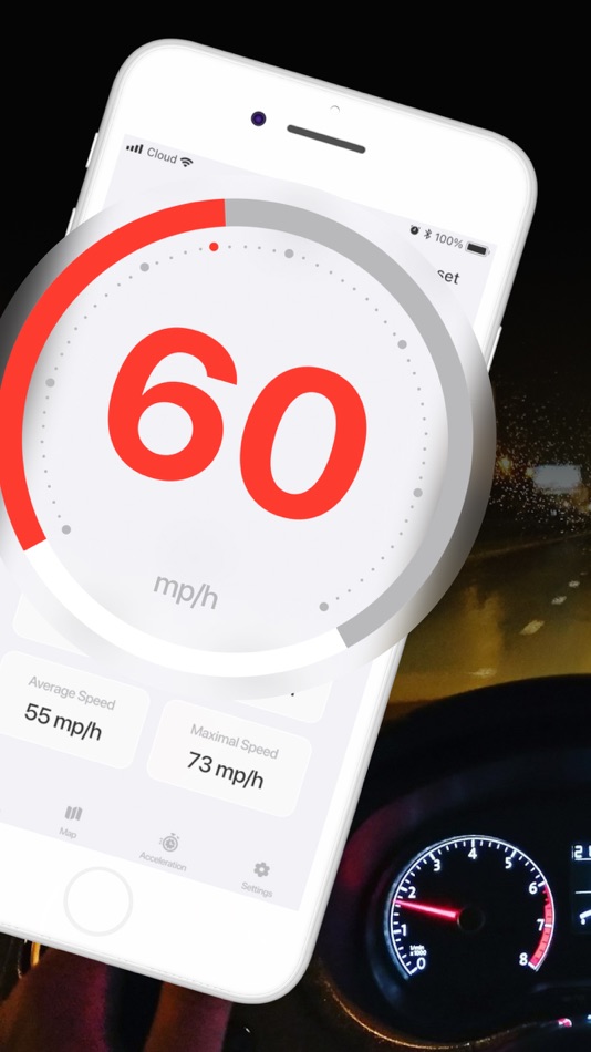 #3. Speedometer: Speed Tracker Pro (iOS) Podle: AppLiks Sp. z O.O.