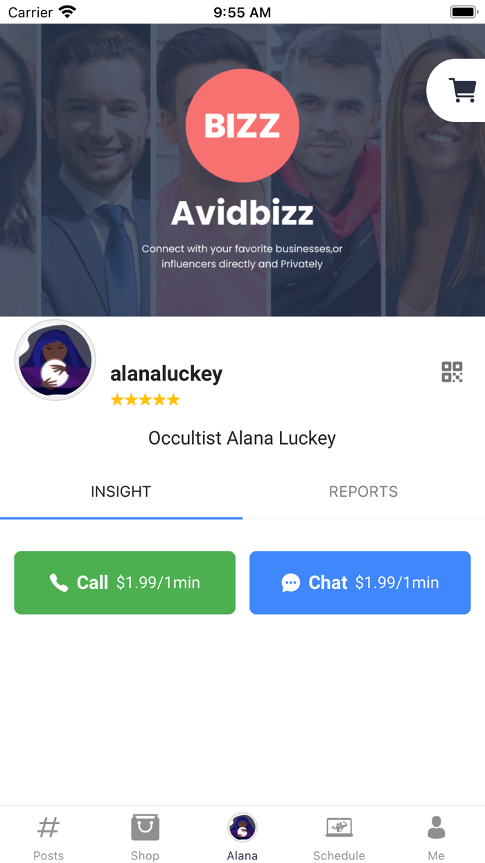 Spiritualist Alana Luckey