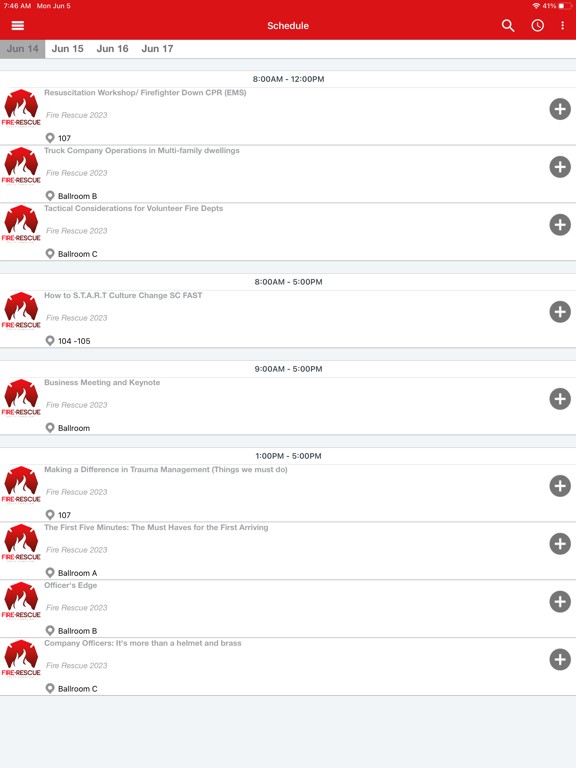 SC Fire-Rescue iPad screenshot 1 - Reference app