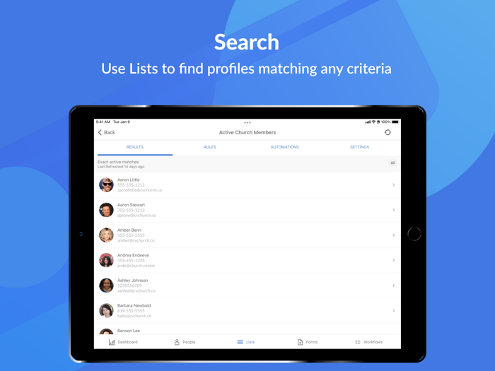 Planning Center People