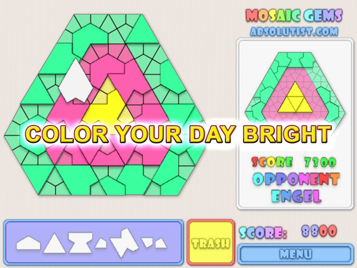 Mosaic Gems Jigsaw Puzzle