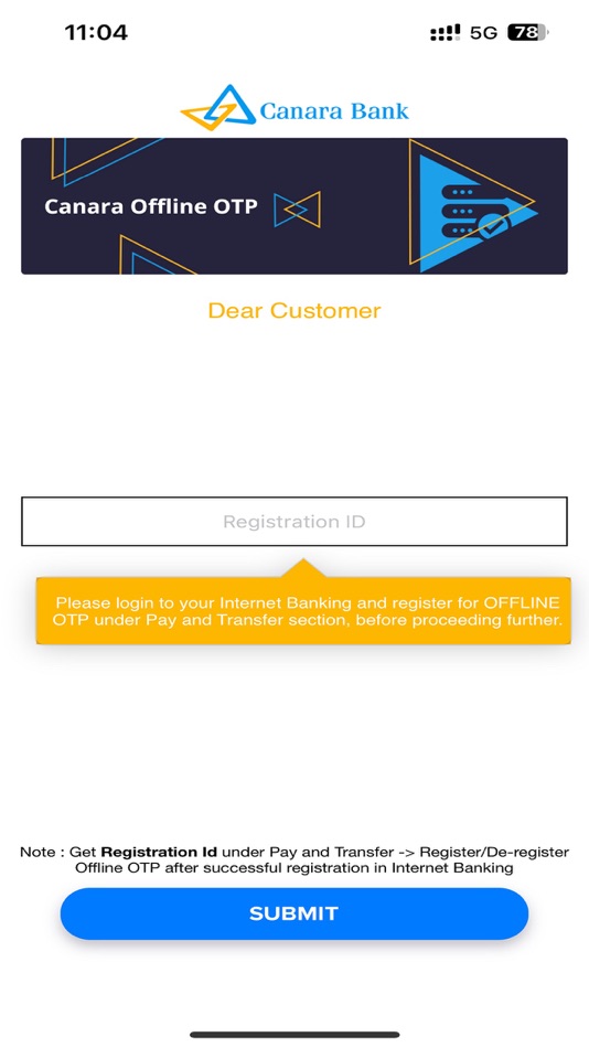 #1. Canara Offline OTP (iOS) 由: Canara Bank