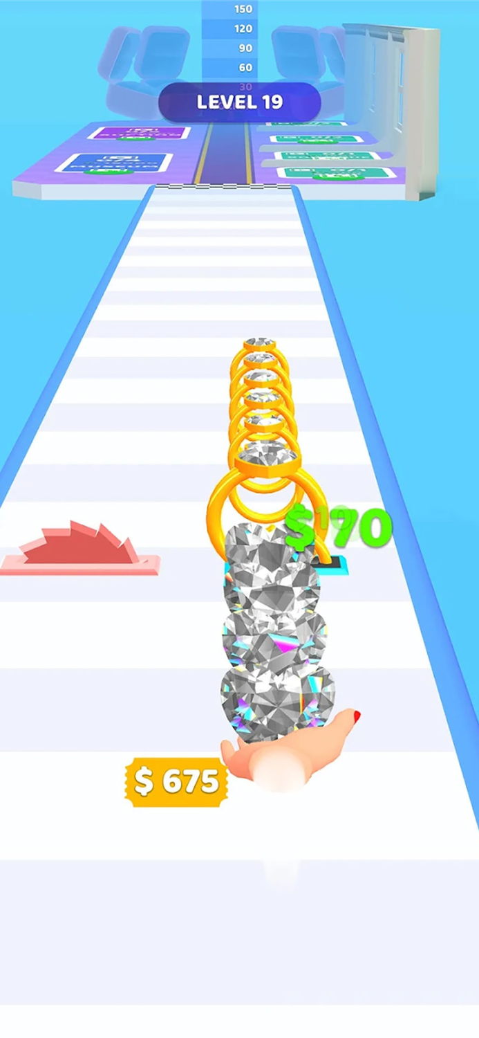 我爱做钻石 - 高人气跑酷游戏