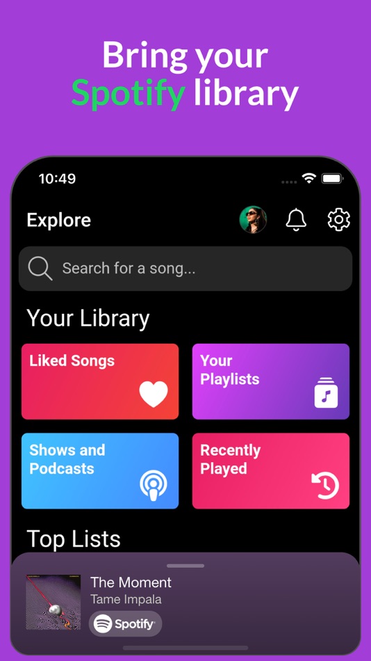 #2. Opiny - Comments for Spotify (iOS) 由: Furkan Sarihan