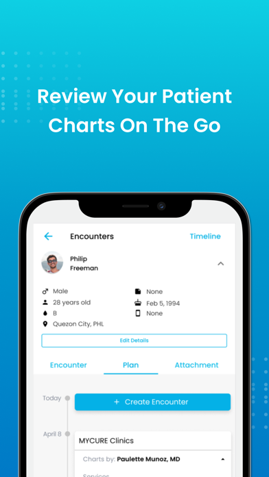 MYCURE Provider Screenshot